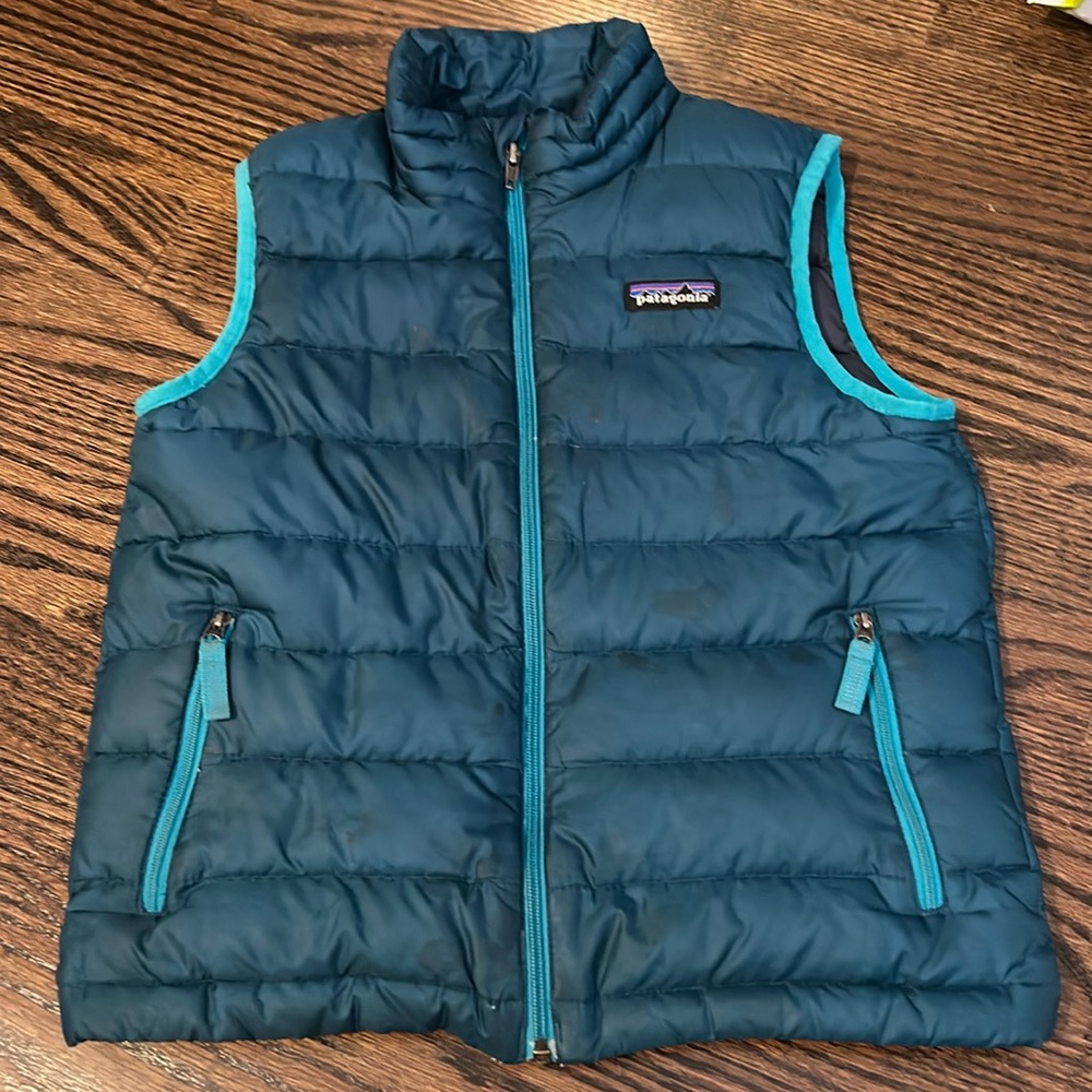 Patagonia Kids Down Sweater Vest Size XS 5-6